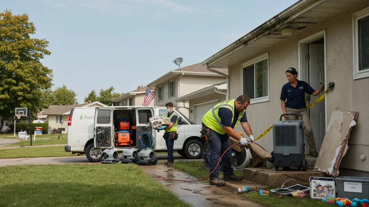 Water Damage Restoration in Harvey, IA near me